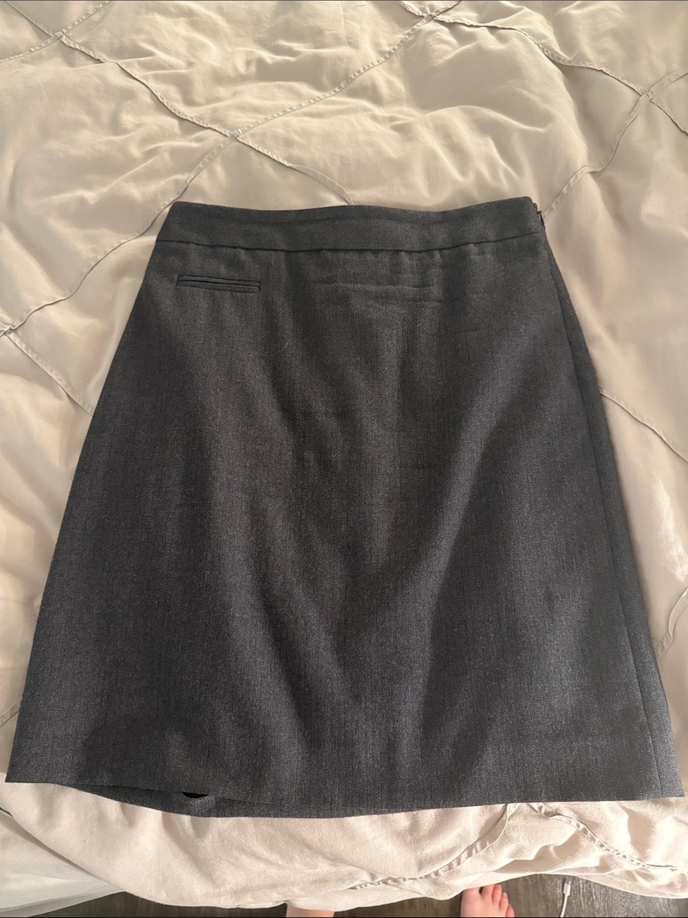 Theory Black A-Line Women's Skirt